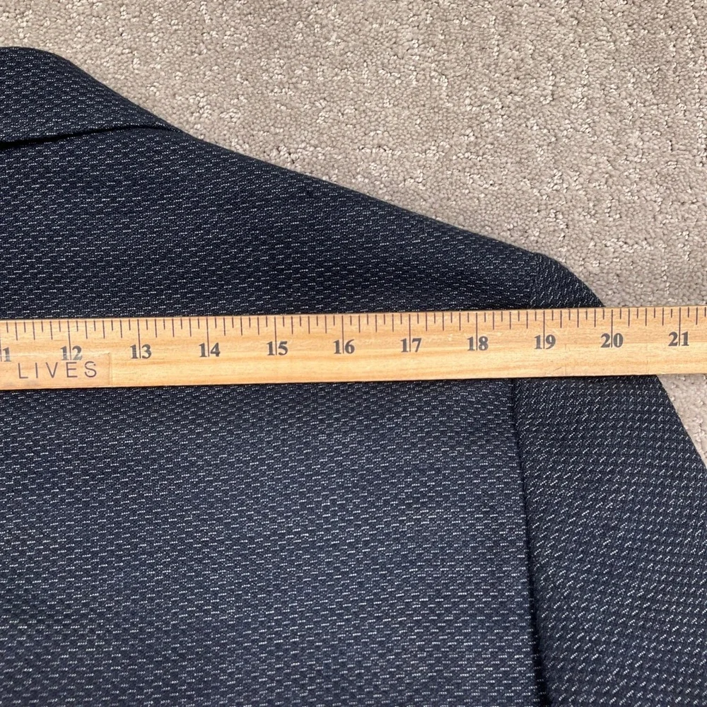 Rodd & Gunn Officina Blazer Mens 42 Navy Blue Sports Fit Italian Wool - Picture 10 of 12